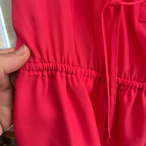 NWOT Ann Taylor Loft Sleeveless Lined Dress Coral XS - Picture 8 of 11